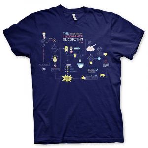 The Big Bang Theory Printed T-Shirt The Friendship Minions Algorithm | L, M, S, XL, XXL