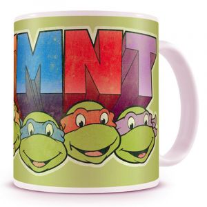 Teenage Mutant Ninja Turtles coffe mug Distressed Faces