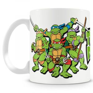 Teenage Mutant Ninja Turtles coffe mug Turtle Power Licenced