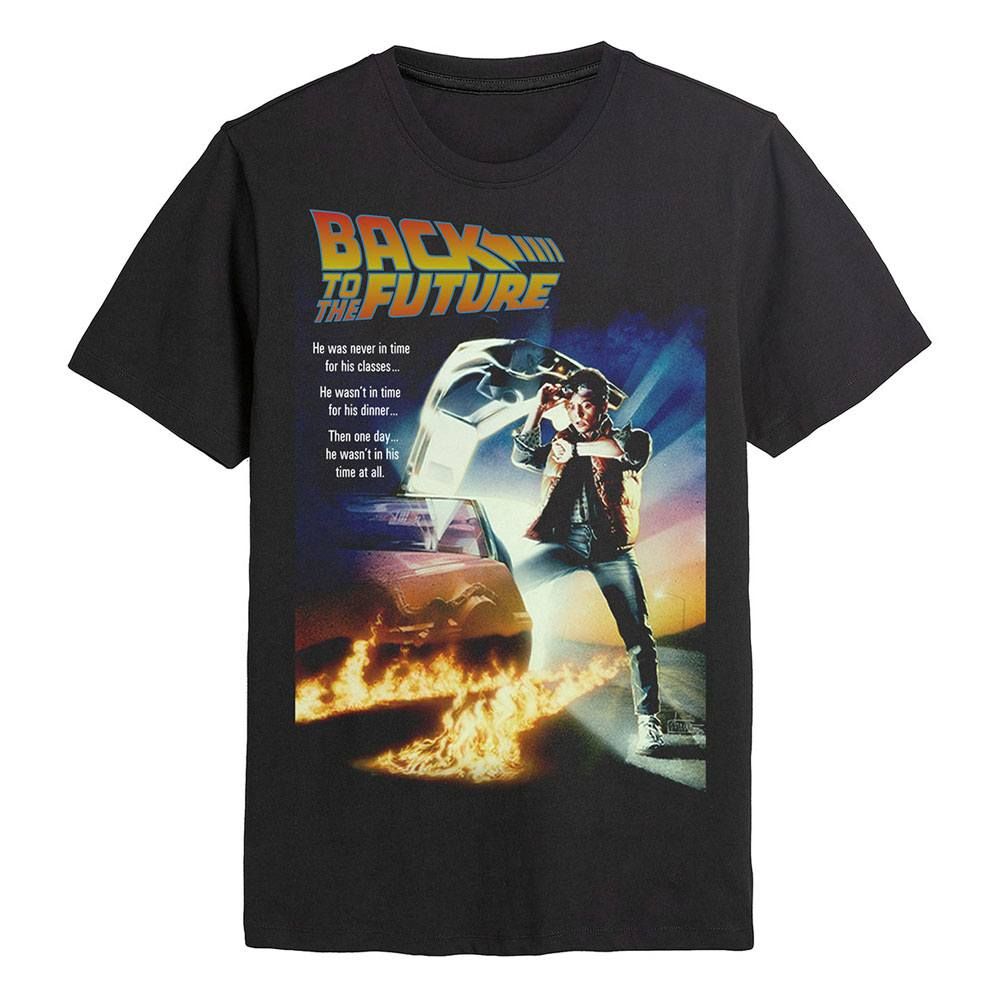 Back To The Future T-Shirt Poster Size M PCMerch