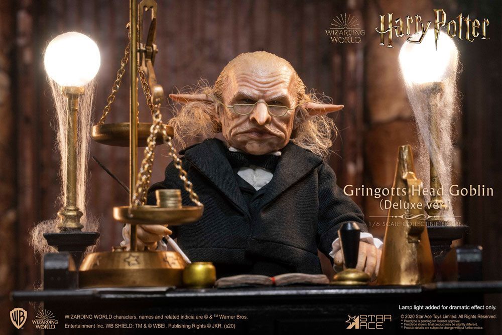 Harry Potter My Favourite Movie Action Figure 1/6 Gringotts Head Goblin Deluxe Ver. 20 cm Star Ace Toys