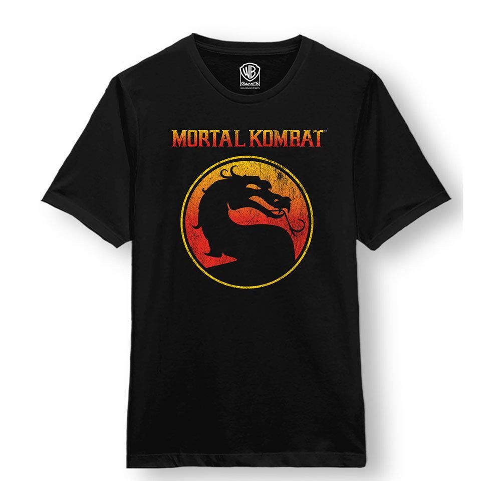 Mortal Kombat T-Shirt Logo Size M PCMerch