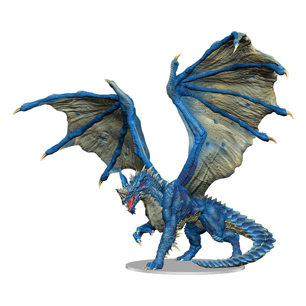 D&D Icons of the Realms Premium Miniature pre-painted Adult Blue Dragon Wizkids