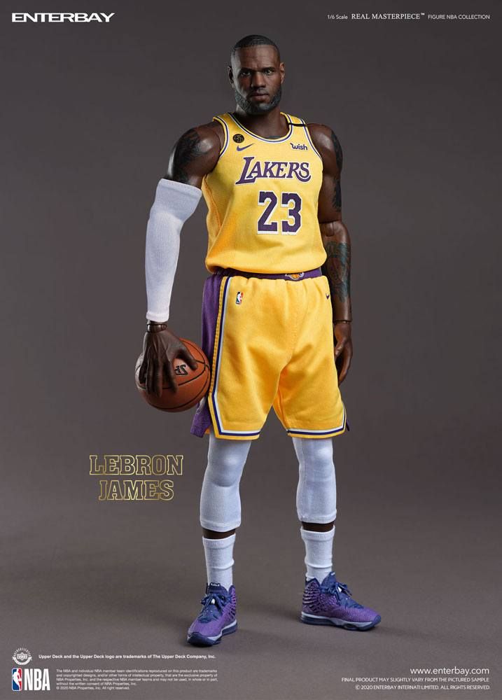 NBA Collection Real Masterpiece Actionfigur 1/6 LeBron James 30 cm Enterbay
