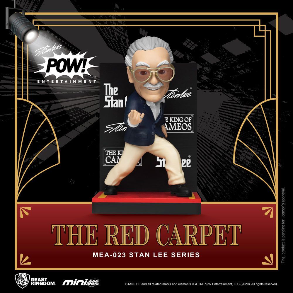 Stan Lee Mini Egg Attack Action Figure Stan Lee The Red Carpet 8 cm Beast Kingdom Toys