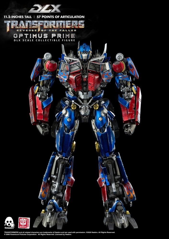Transformers: Revenge of the Fallen DLX Action Figure 1/6 Optimus Prime 28 cm ThreeZero