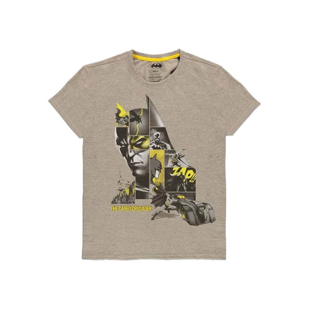 Batman T-Shirt Caped Crusader Size M Difuzed
