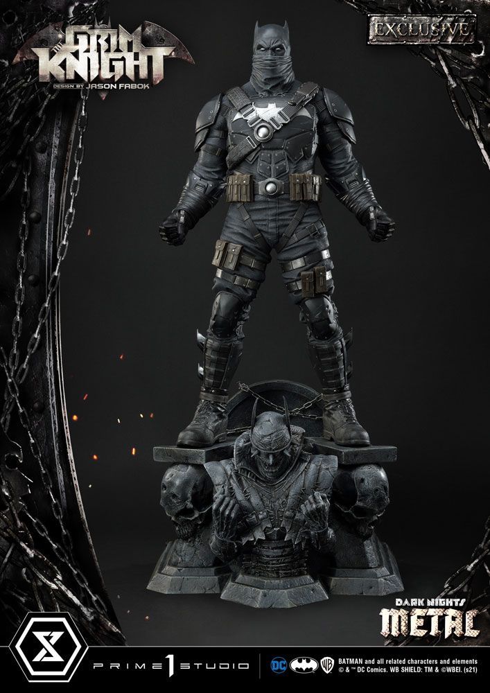 Dark Nights: Metal Statues The Grim Knight & The Grim Knight Exclusive 82 cm Assortment (3) Prime 1 Studio