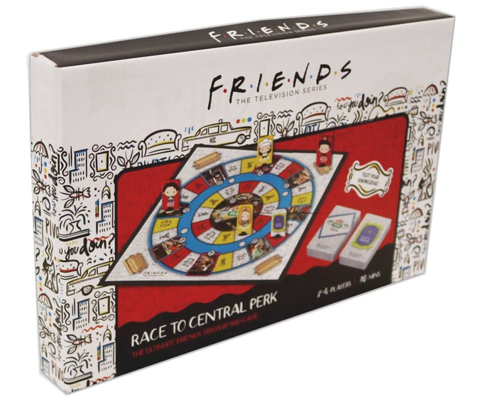 Friends Board Game Trivia Race To Central Perk *English Version* Heathside Trading