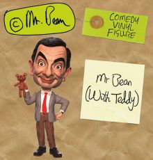 Mr. Bean Comedy Classic Vinyl Figure Mr. Bean (with Teddy) 18 cm