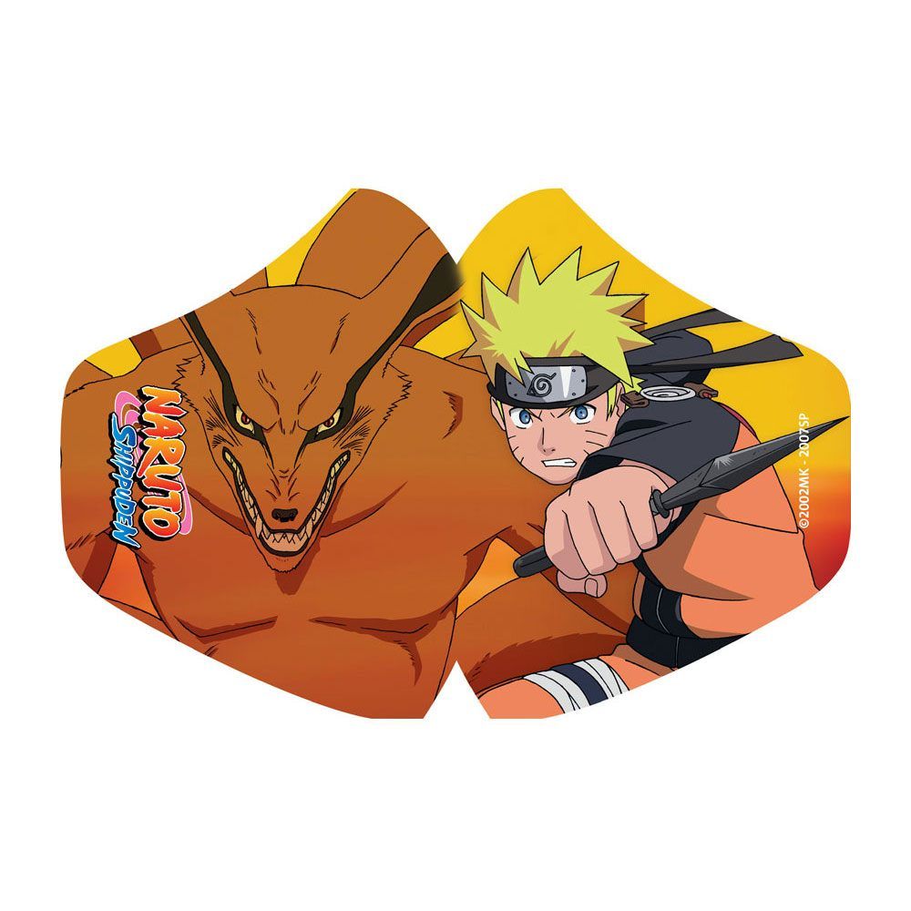 Naruto Face Mask Naruto & Kurama POPbuddies