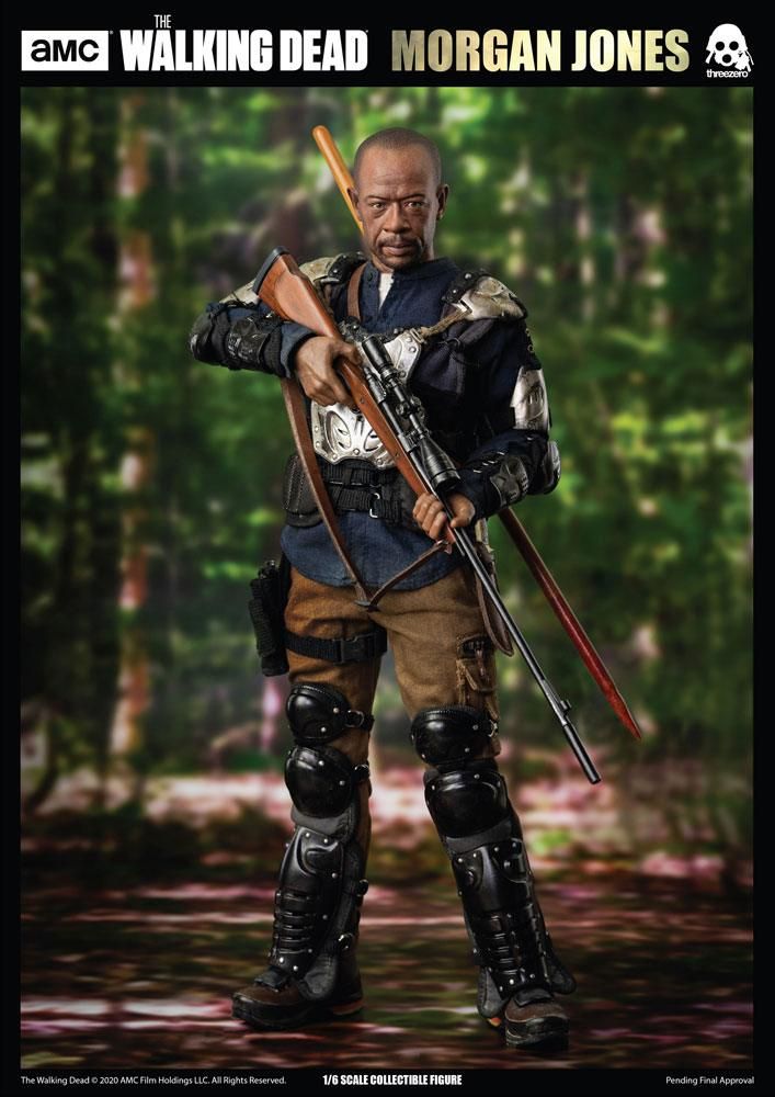 The Walking Dead Action Figure 1/6 Morgan Jones 30 cm ThreeZero