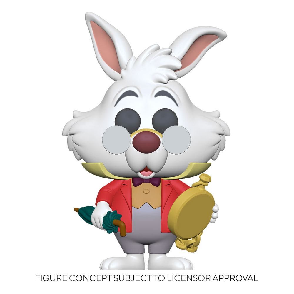 Alice in Wonderland POP! Disney Vinyl Figure White Rabbit w/Watch 9 cm Funko