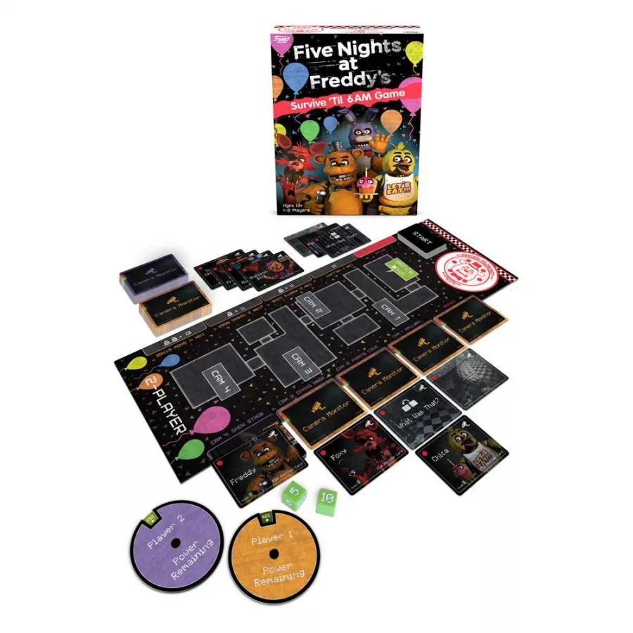 Five Nights at Freddy's Board Game Survive 'Til 6AM *English Version* Funko