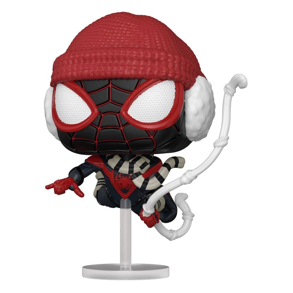 Marvel's Spider-Man POP! Games Vinyl Figure Miles Morales Winter Suit 9 cm Funko
