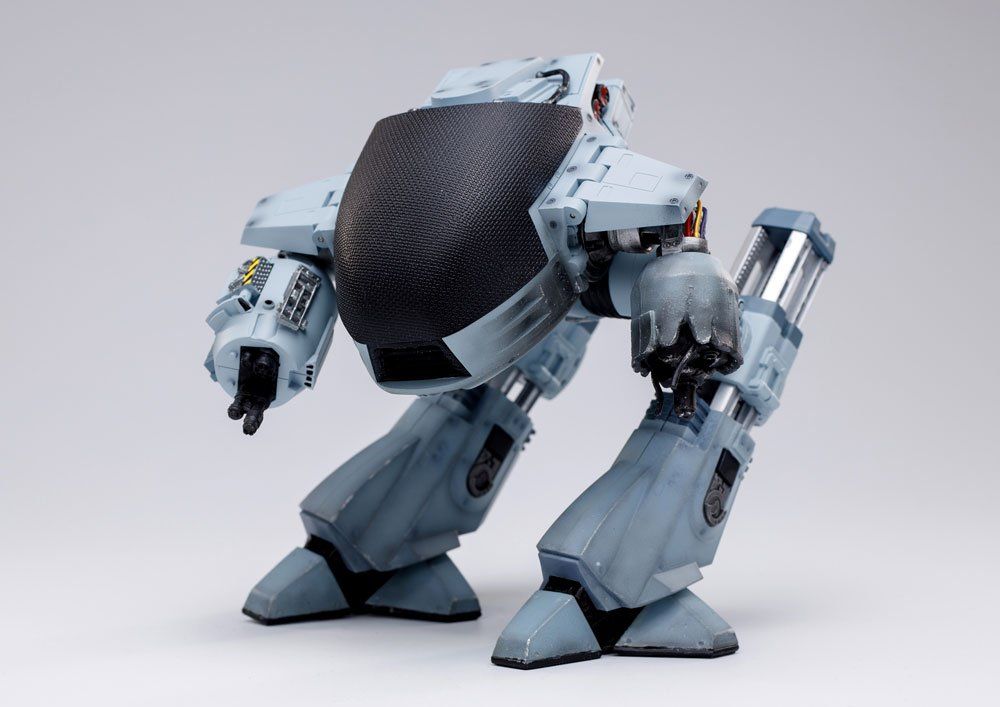 Robocop Exquisite Mini Action Figure with Sound Feature 1/18 Battle Damaged ED209 15 cm Hiya Toys