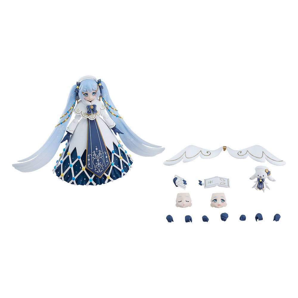 Character Vocal Series 01: Hatsune Miku Figma Action Figure Snow Miku: Glowing Snow Ver. 14 cm Max Factory