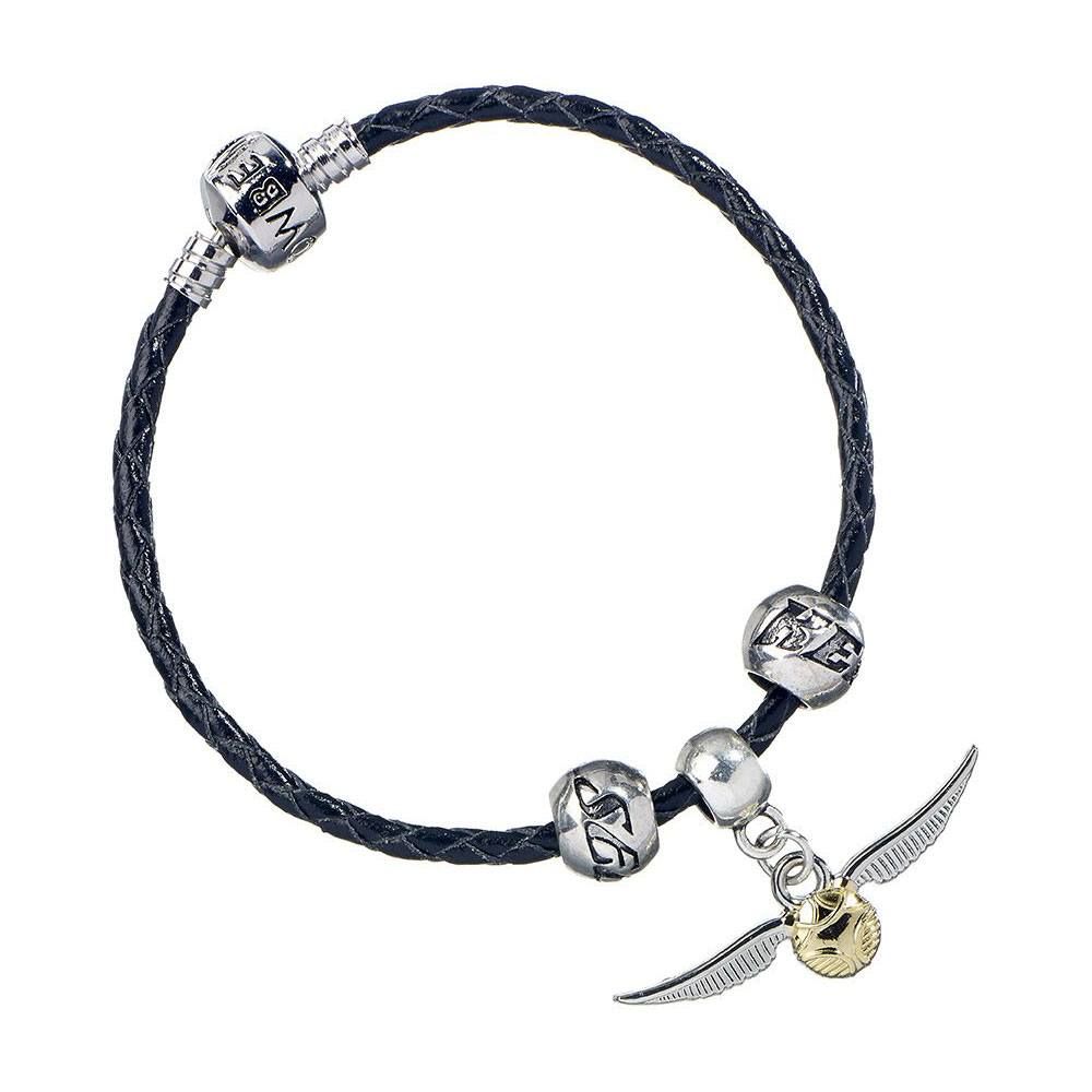 Harry Potter Slider Charm Leather Bracelet Quidditch Carat Shop, The
