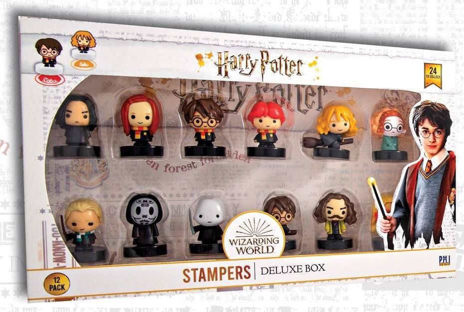 Harry Potter Stamps 12-Pack Wizarding World Set A 4 cm PMI
