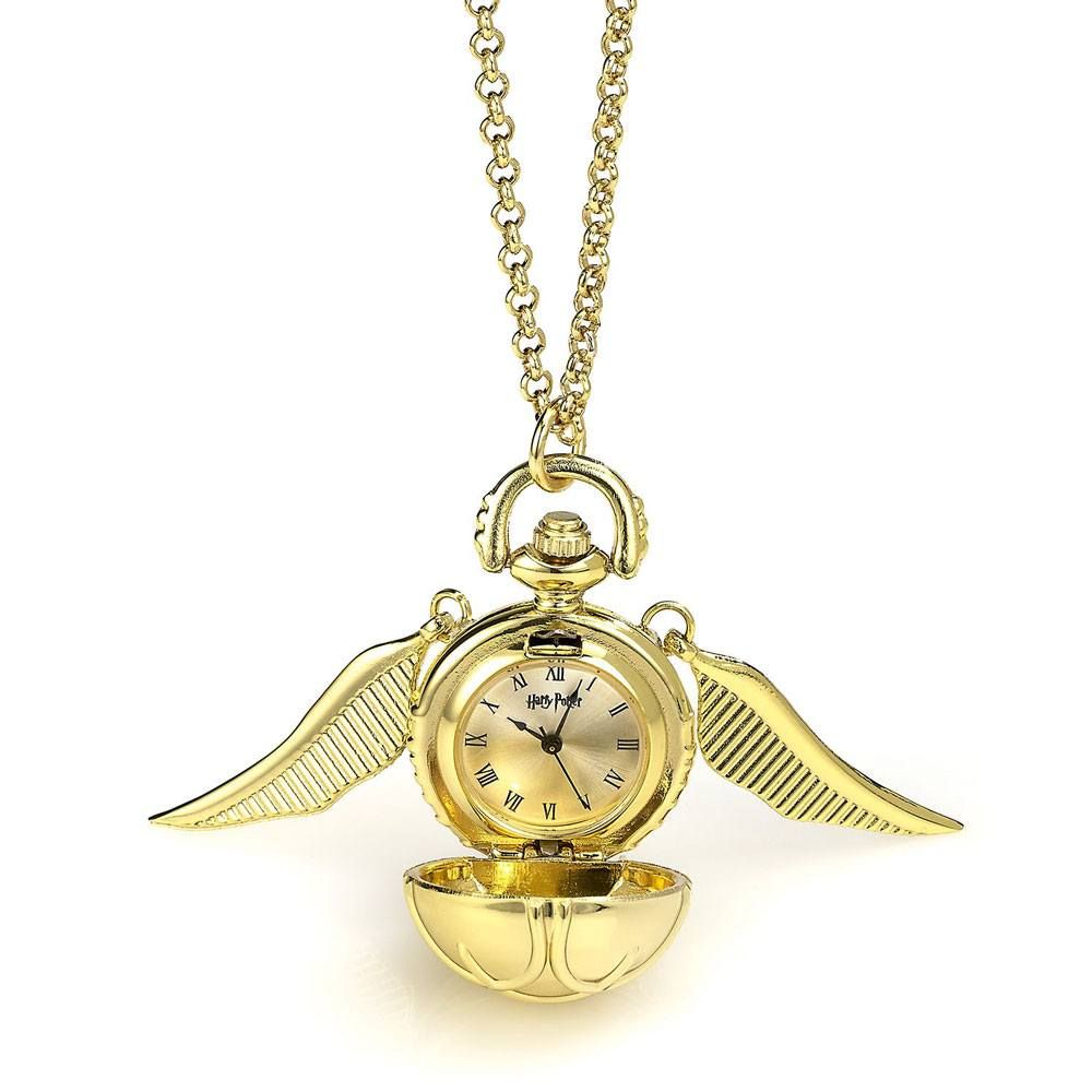 Harry Potter Watch Necklace Golden Snitch (gold plated) Carat Shop, The