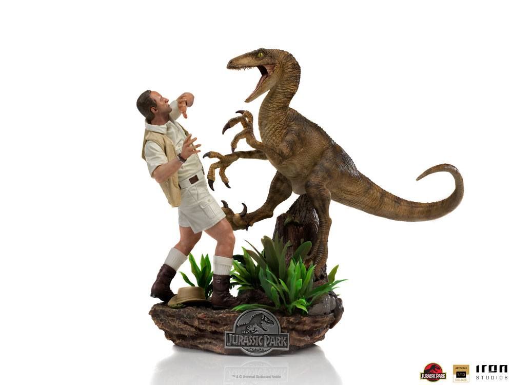 Jurassic Park Deluxe Art Scale Statue 1/10 Clever Girl 25 cm Iron Studios