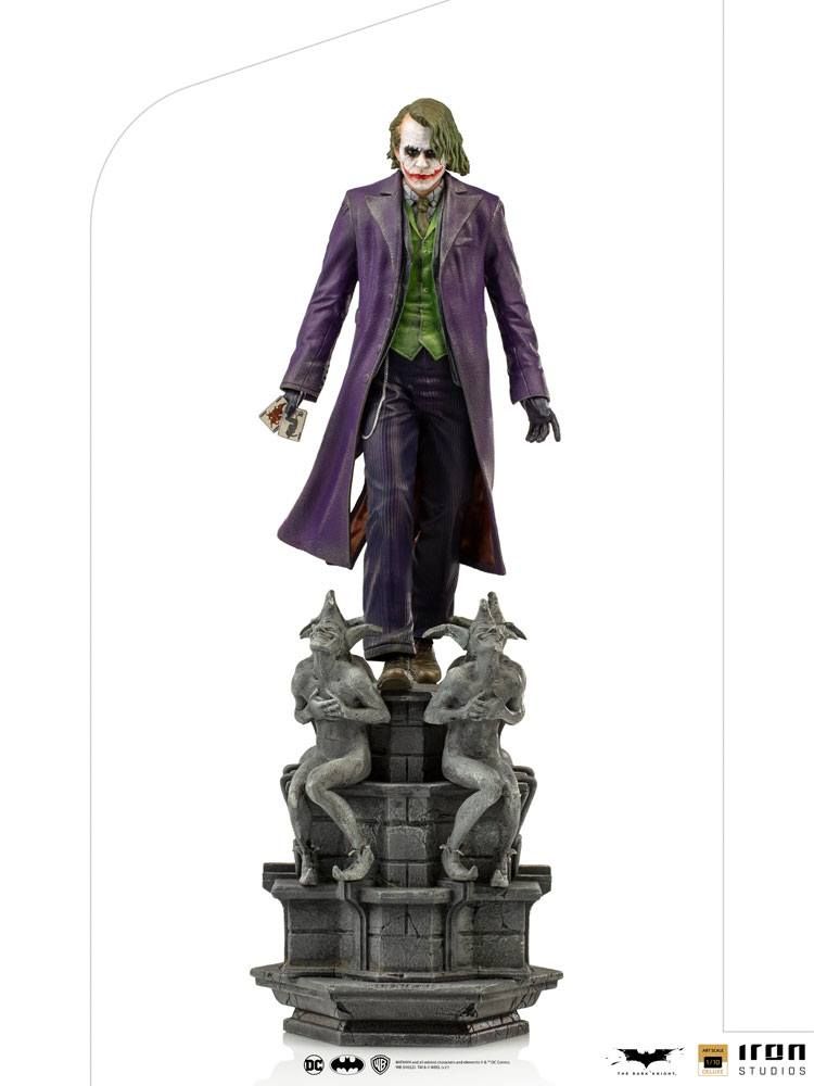 The Dark Knight Deluxe Art Scale Statue 1/10 The Joker 30 cm Iron Studios