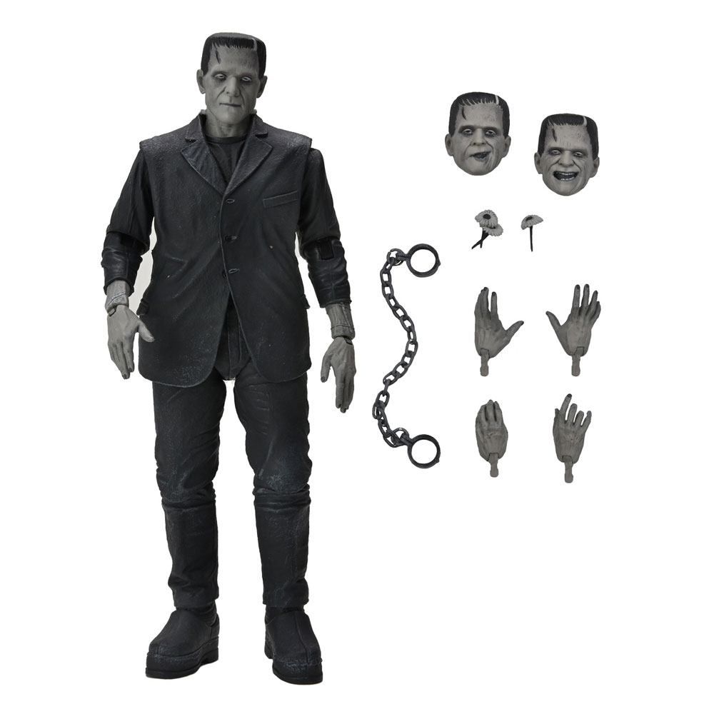 Universal Monsters Action Figure Ultimate Frankenstein's Monster (Black & White) 18 cm NECA