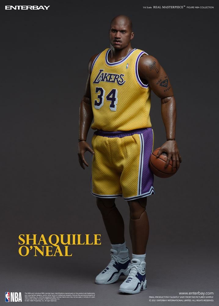 NBA Collection Real Masterpiece Actionfigur 1/6 Shaquille O'Neal 37 cm Enterbay