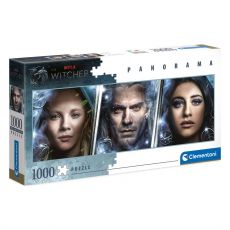 The Witcher Panorama Jigsaw Puzzle Faces (1000 pieces)