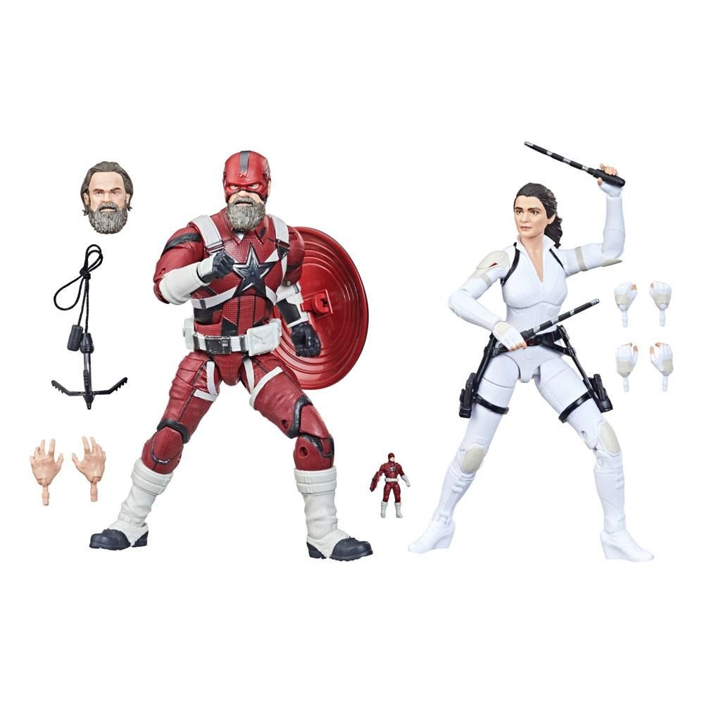 Black Widow Marvel Legends Action Figure 2-Pack 2021 Red Guardian & Melina 15 cm Hasbro