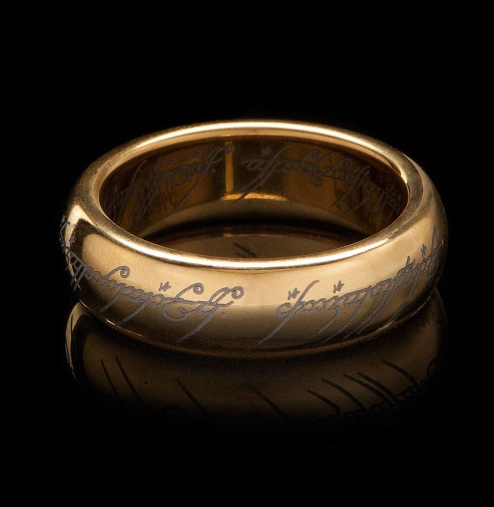 Lord of the Rings Tungsten Ring The One Ring (gold plated) Size 06 Weta Workshop