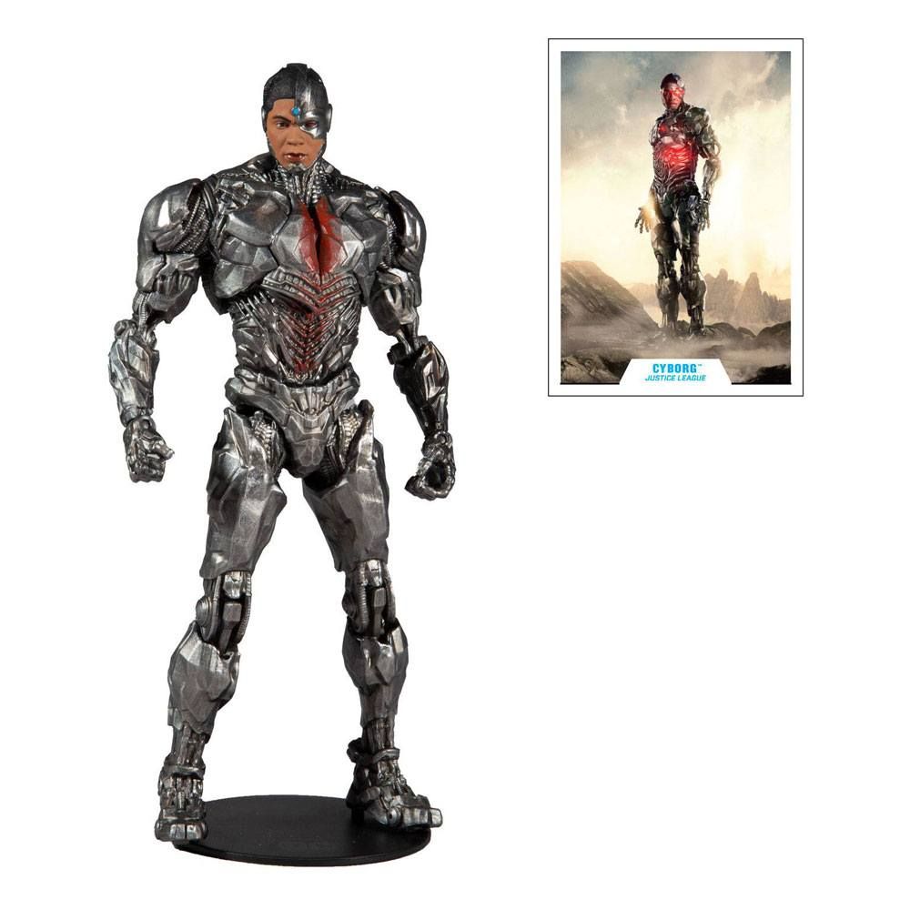 DC Justice League Movie Action Figure Cyborg 18 cm McFarlane Toys
