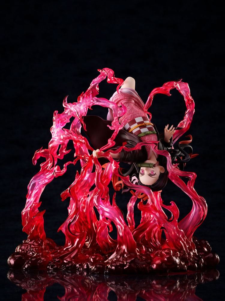 Demon Slayer: Kimetsu no Yaiba Statue 1/8 Nezuko Kamado Exploding Blood 20 cm Aniplex