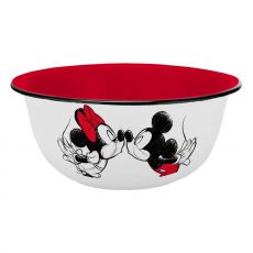Disney Bowl Mickey Kiss Sketch Red