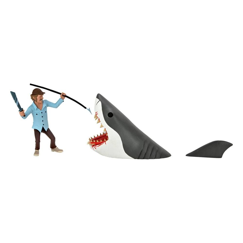 Jaws Action Figures 2-Pack Toony Terrors Jaws & Quint 15 cm NECA