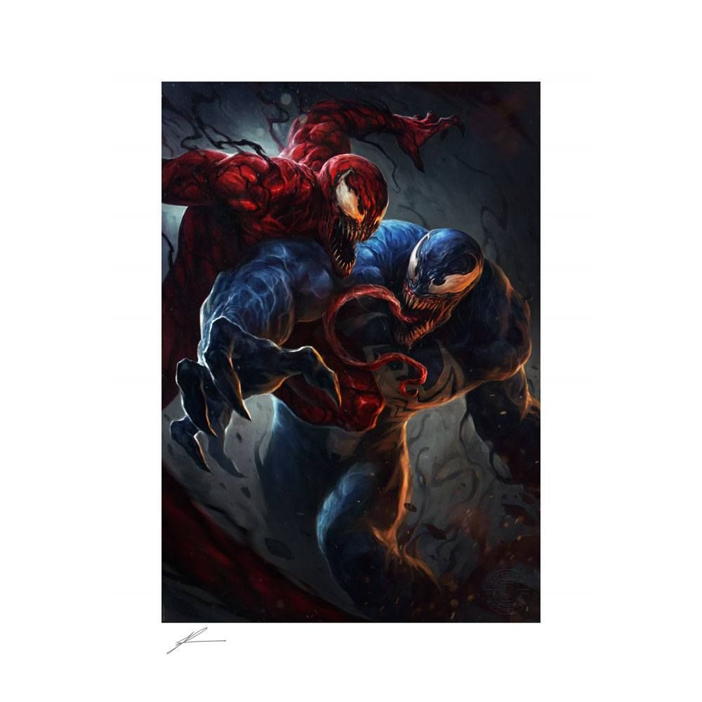 Marvel Art Print Venom vs Carnage 46 x 61 cm - unframed Sideshow Collectibles