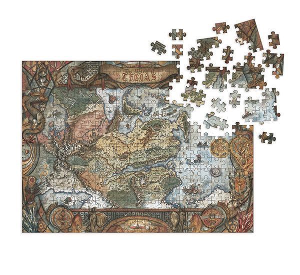 Dragon Age Jigsaw Puzzle World of Thedas Map (1000 pieces) Dark Horse