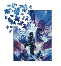 Mass Effect Jigsaw Puzzle Heroes (1000 pieces)