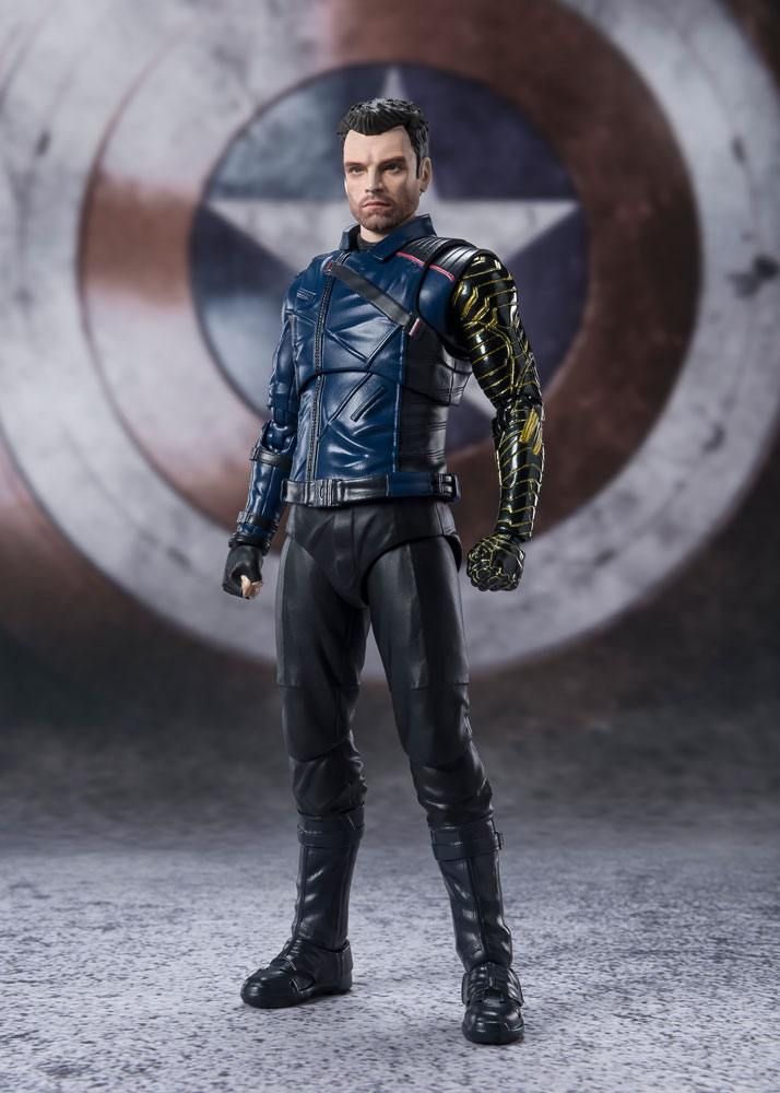 The Falcon and the Winter Soldier S.H. Figuarts Action Figure Bucky Barnes 15 cm Bandai Tamashii Nations