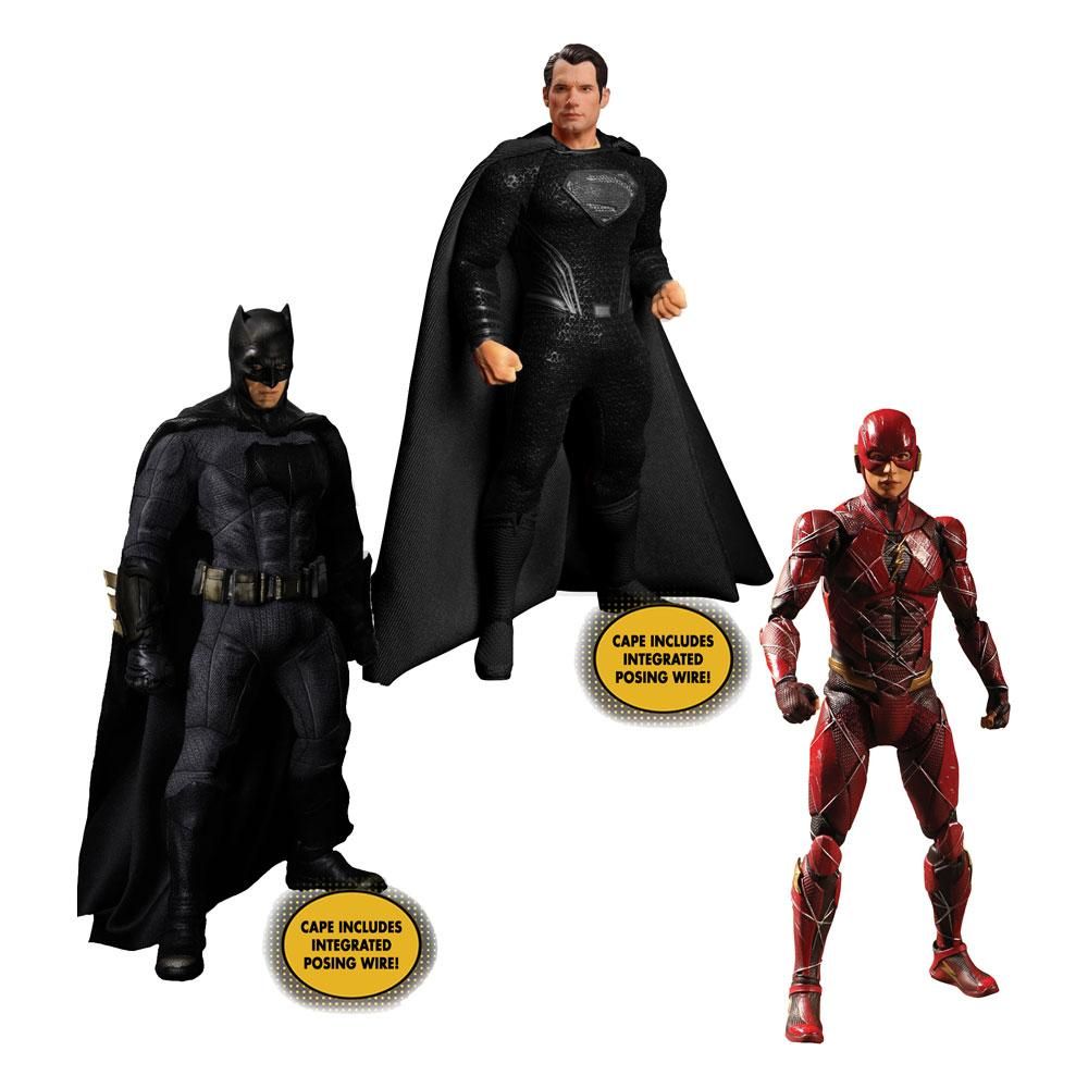Zack Snyder's Justice League Action Figures 1/12 Deluxe Steel Box Set 15 - 17 cm Mezco Toys