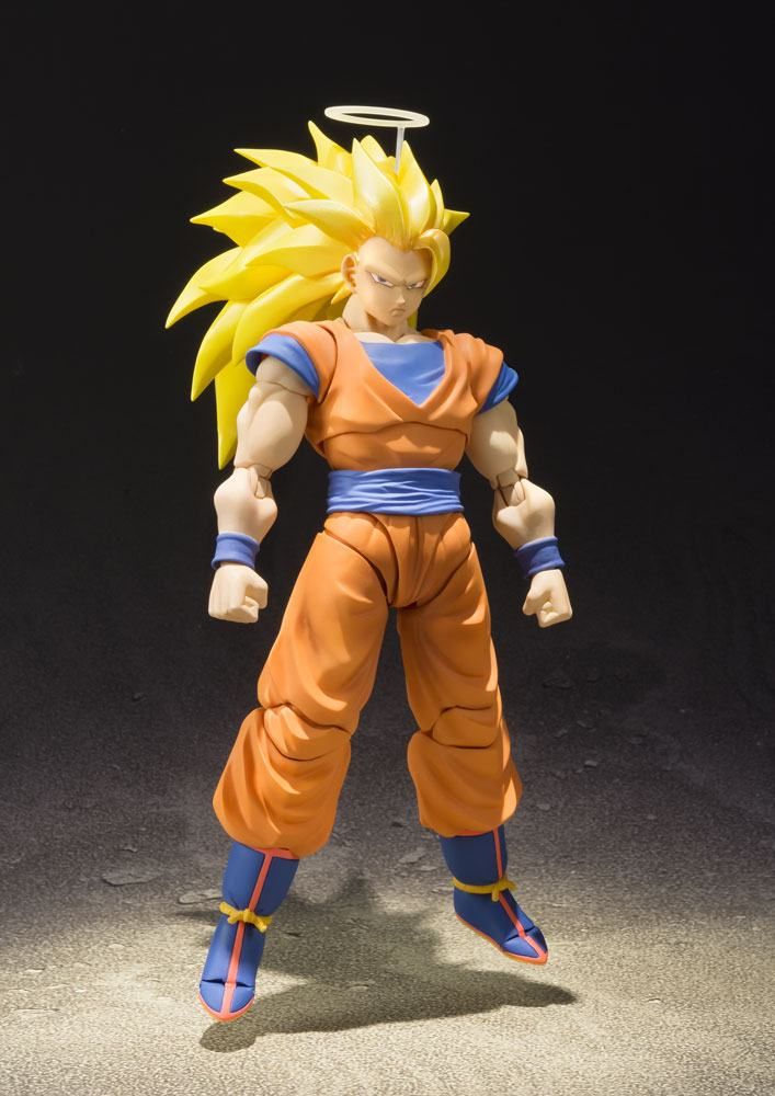 Dragon Ball Z S.H. Figuarts Action Figure SSJ 3 Son Goku 16 cm Bandai Tamashii Nations