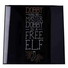 Harry Potter Crystal Clear Picture Dobby is a Free Elf 32 x 32 cm Nemesis Now