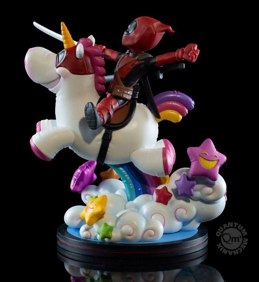 Marvel Q-Fig Max Elite Figure Deadpool x Unicorn 15 cm Quantum Mechanix