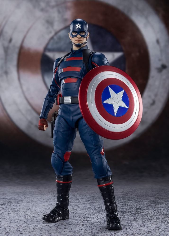 The Falcon and the Winter Soldier S.H. Figuarts Action Figure Captain America (John F. Walker) 15 cm Bandai Tamashii Nations