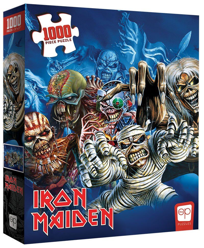 Iron Maiden Jigsaw Puzzle The Faces of Eddie (1000 pieces) USAopoly