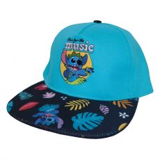 Lilo & Stitch Curved Bill Cap Here For The Music