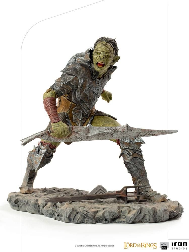 Lord Of The Rings BDS Art Scale Statue 1/10 Swordsman Orc 16 cm Iron Studios