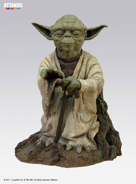 Star Wars Statue Yoda Using the Force 54 cm Attakus