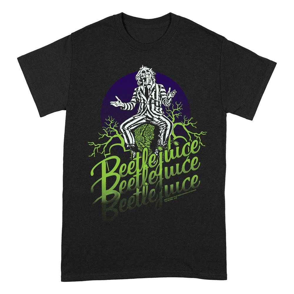 Beetlejuice T-Shirt Faded Size L PCMerch