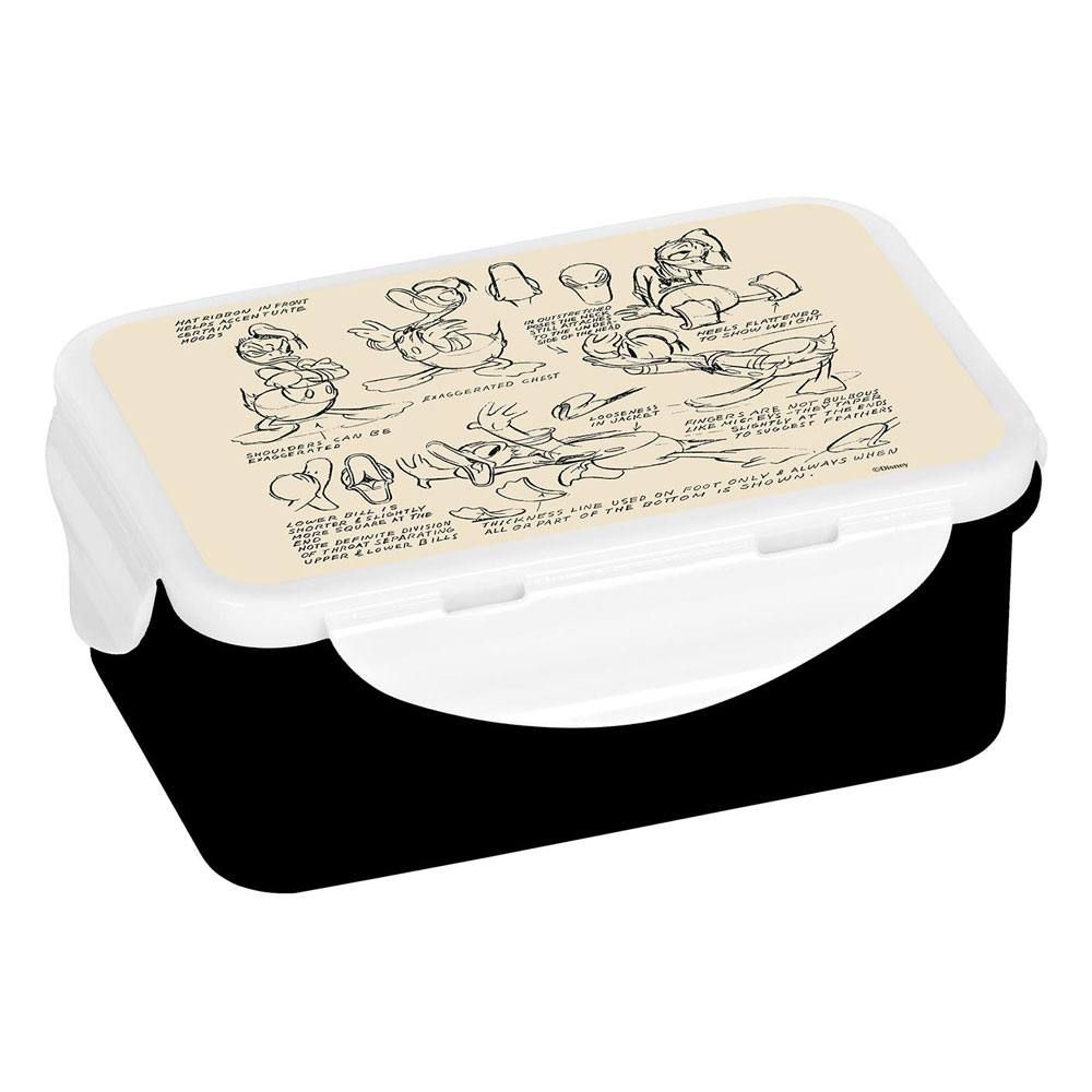 Donald Duck Lunch Box Vintage Geda Labels